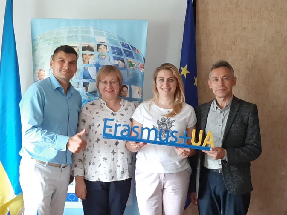 Зустріч з командою національного офісу Erasmus+