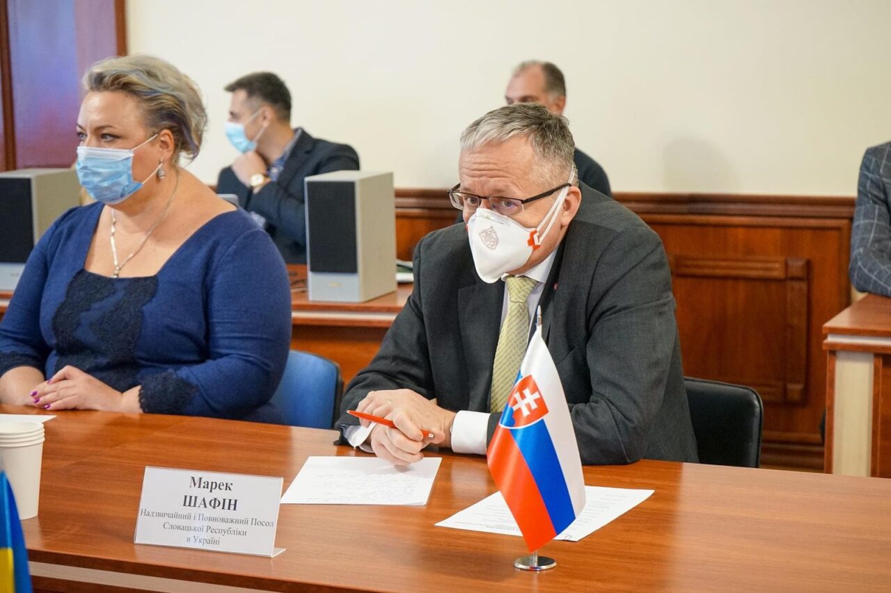 Meeting with Mr. Marek Šafin. Extraordinary and Plenipotentiary Ambassador of Slovak Republic