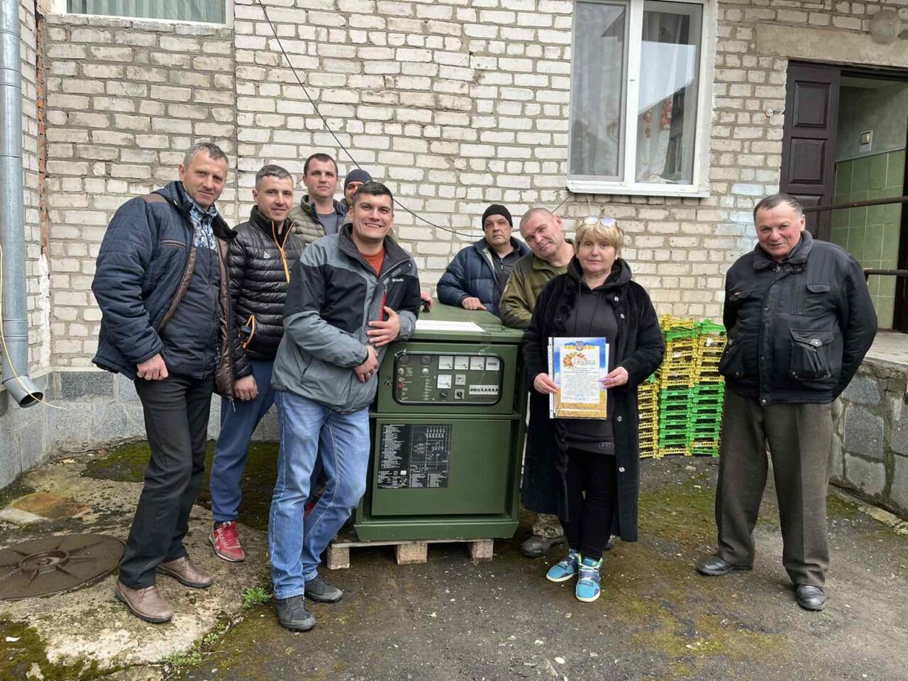 Дизельний генератор для Денишівської спеціальної школи